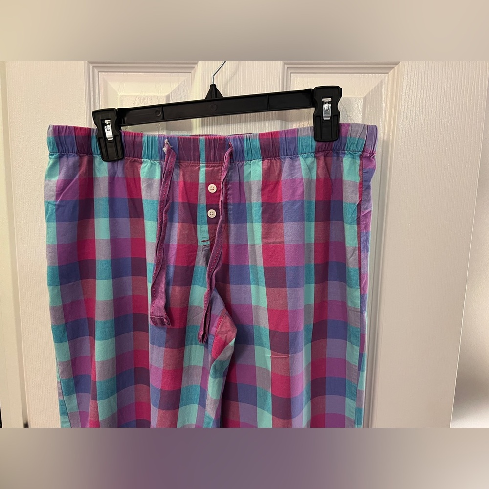 Xhilaration Multicolor Plaid Sleepwear - Picture 3 of 5